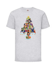 Детска тениска Коледа Dragon Ball Z Christmas Tree