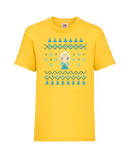 Детска тениска Коледа Frozen Elsa Christmas