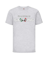 Детска тениска Коледа I Would Rather Be Gaming