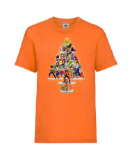 Детска тениска Коледа Dragon Ball Z Christmas Tree