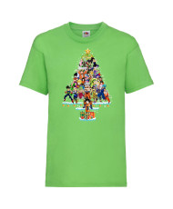 Детска тениска Коледа Dragon Ball Z Christmas Tree