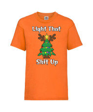Детска тениска Коледа Light That Sh*t Up