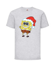 Детска тениска Коледа Spongebob Christmas Hat