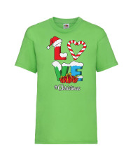 Детска тениска Коледа Love Christmas