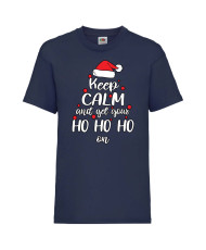 Детска тениска Коледа Keep Calm And Get Your Ho Ho Ho On