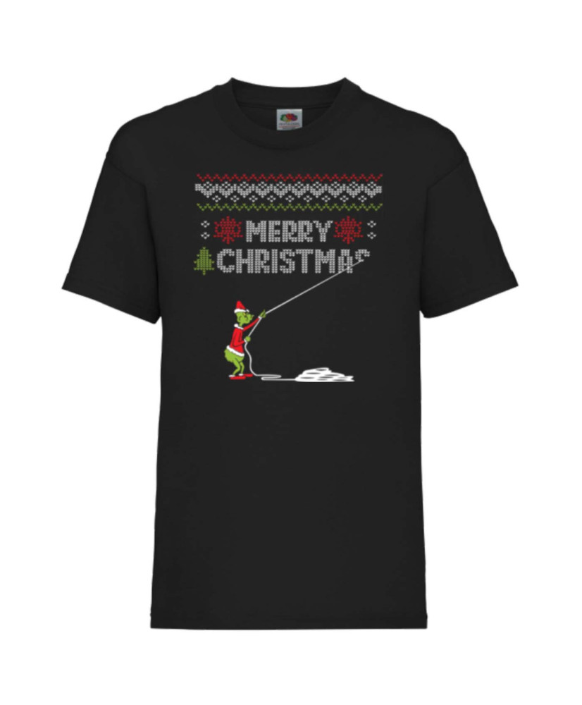 Детска тениска Коледа Grinch merry christmas