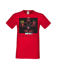Мъжка тениска Manga Anime Attack on Titan the titans