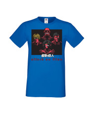 Мъжка тениска Manga Anime Attack on Titan the titans