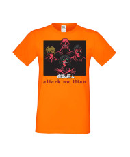 Мъжка тениска Manga Anime Attack on Titan the titans
