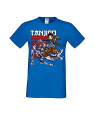 Мъжка тениска Manga Anime Demon Slayer Tanjiro Kamado 01