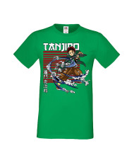 Мъжка тениска Manga Anime Demon Slayer Tanjiro Kamado 01