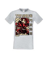Мъжка тениска Manga Anime Demon Slayer Tanjiro Kamado 02