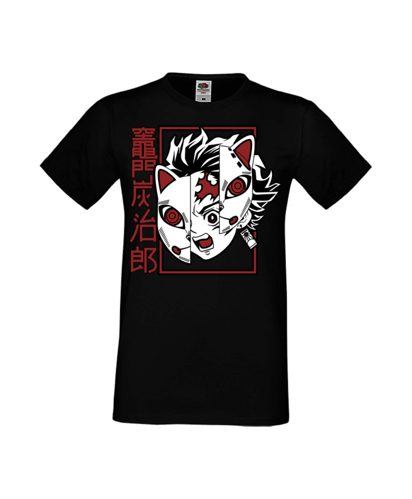 Мъжка тениска Manga Anime Demon Slayer Tanjiro Tonos