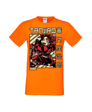 Мъжка тениска Manga Anime Demon Slayer Tanjiro Kamado 02