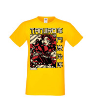 Мъжка тениска Manga Anime Demon Slayer Tanjiro Kamado 02