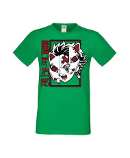 Мъжка тениска Manga Anime Demon Slayer Tanjiro Tonos