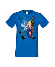 Мъжка тениска Manga Anime Dragon Ball Z Gohan X Goku