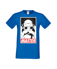 Мъжка тениска Manga Anime Dragon Ball Z Master Roshi 01