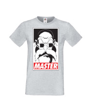 Мъжка тениска Manga Anime Dragon Ball Z Master Roshi 01
