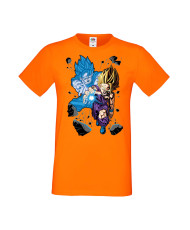 Мъжка тениска Manga Anime Dragon Ball Z Gohan X Goku
