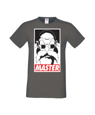 Мъжка тениска Manga Anime Dragon Ball Z Master Roshi 01
