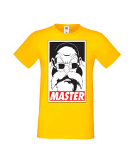 Мъжка тениска Manga Anime Dragon Ball Z Master Roshi 01