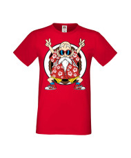 Мъжка тениска Manga Anime Dragon Ball Z Master Roshi 02