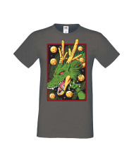 Мъжка тениска Manga Anime Dragon Ball Z Shenron