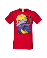 Мъжка тениска Manga Anime Naruto Pikachu Sasuke