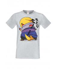 Мъжка тениска Manga Anime Naruto Pikachu Sasuke