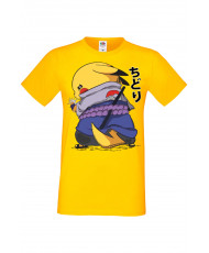 Мъжка тениска Manga Anime Naruto Pikachu Sasuke