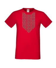 Мъжка тениска ШЕВИЦИ Шевица 1 червено