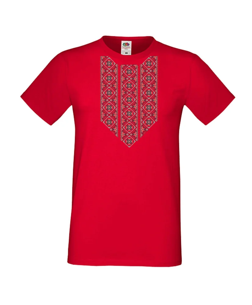 Мъжка тениска ШЕВИЦИ Шевица 1 червено