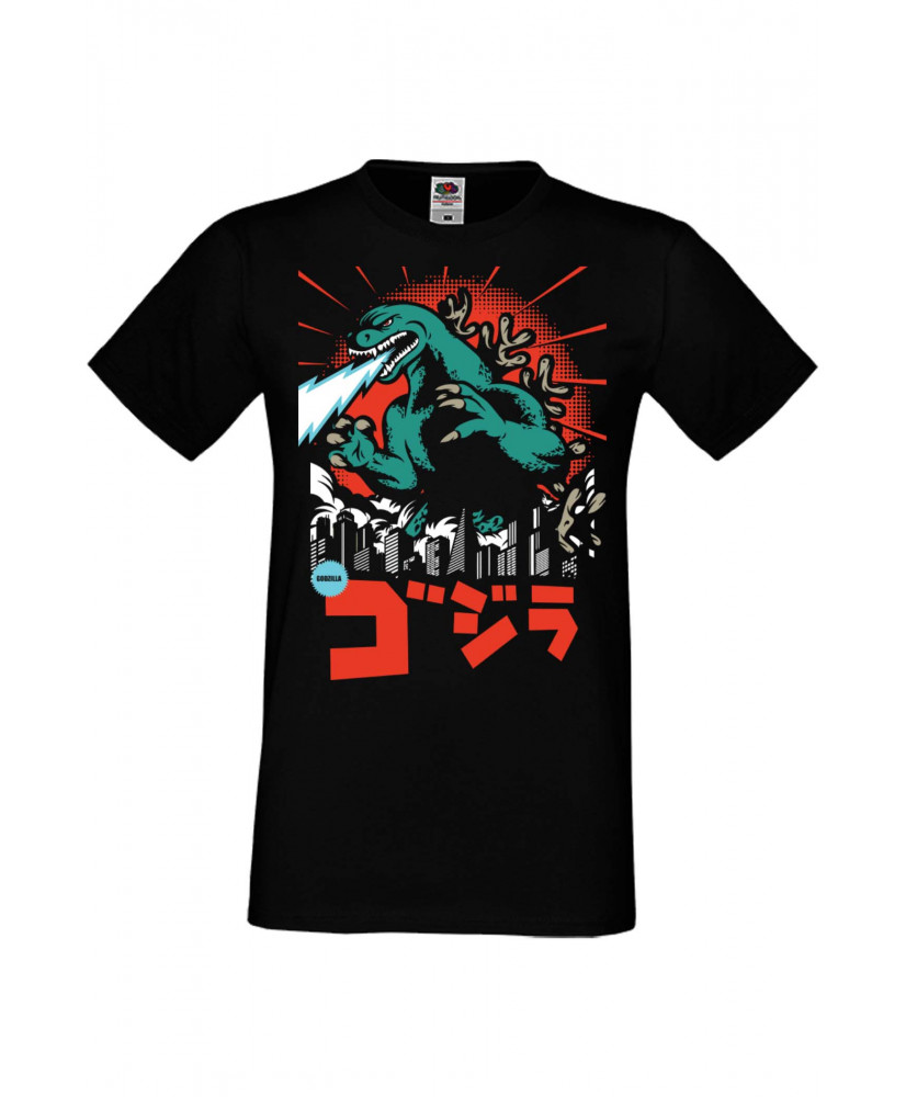 Мъжка тениска Manga Anime Godzilla