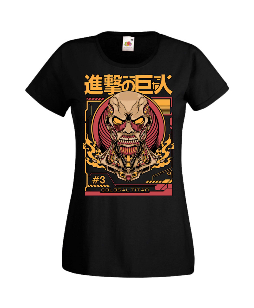 Дамска тениска Manga & Anime Attack on Titan Colosal Titan