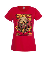 Дамска тениска Manga & Anime Attack on Titan Colosal Titan