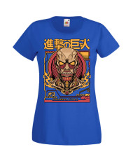 Дамска тениска Manga & Anime Attack on Titan Colosal Titan