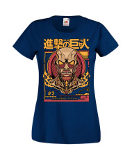 Дамска тениска Manga & Anime Attack on Titan Colosal Titan