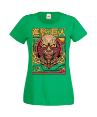 Дамска тениска Manga & Anime Attack on Titan Colosal Titan