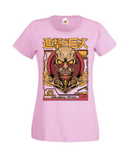 Дамска тениска Manga & Anime Attack on Titan Colosal Titan