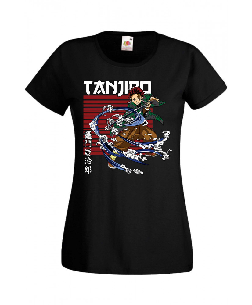 Дамска тениска Manga & Anime Demon Slayer Tanjiro Kamado 01