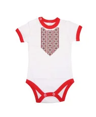 Бебешко боди ШЕВИЦИ Шевица 1 червено