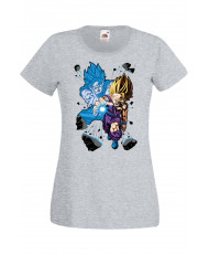 Дамска тениска Manga & Anime Dragon Ball Z Gohan X Goku