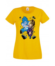 Дамска тениска Manga & Anime Dragon Ball Z Gohan X Goku