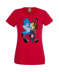 Дамска тениска Manga & Anime Dragon Ball Z Gohan X Goku