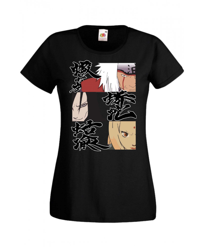 Дамска тениска Manga & Anime Naruto Legendary Sannin
