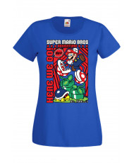 Дамска тениска Manga & Anime Super Mario Bros