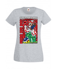 Дамска тениска Manga & Anime Super Mario Bros