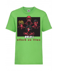 Детска тениска Manga & Anime Attack on Titan the titans
