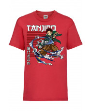Детска тениска Manga & Anime Demon Slayer Tanjiro Kamado 01
